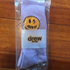 Drew House mascot socks NWT